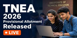 TNEA 2026 Provisional Allotment for Government School Quota Released; Special Reservation Choice Filling Begins